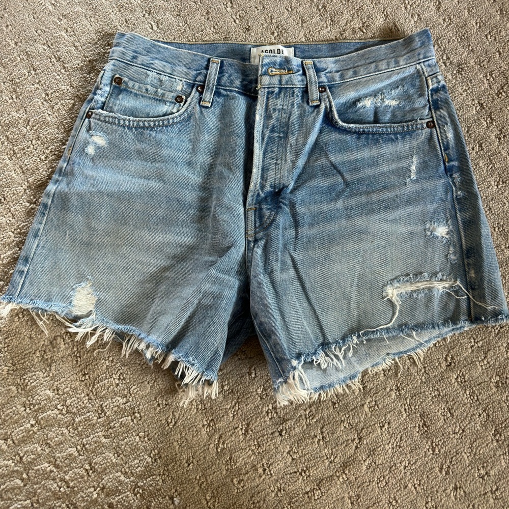 Agolde Parker Long Shorts - Swapmeet